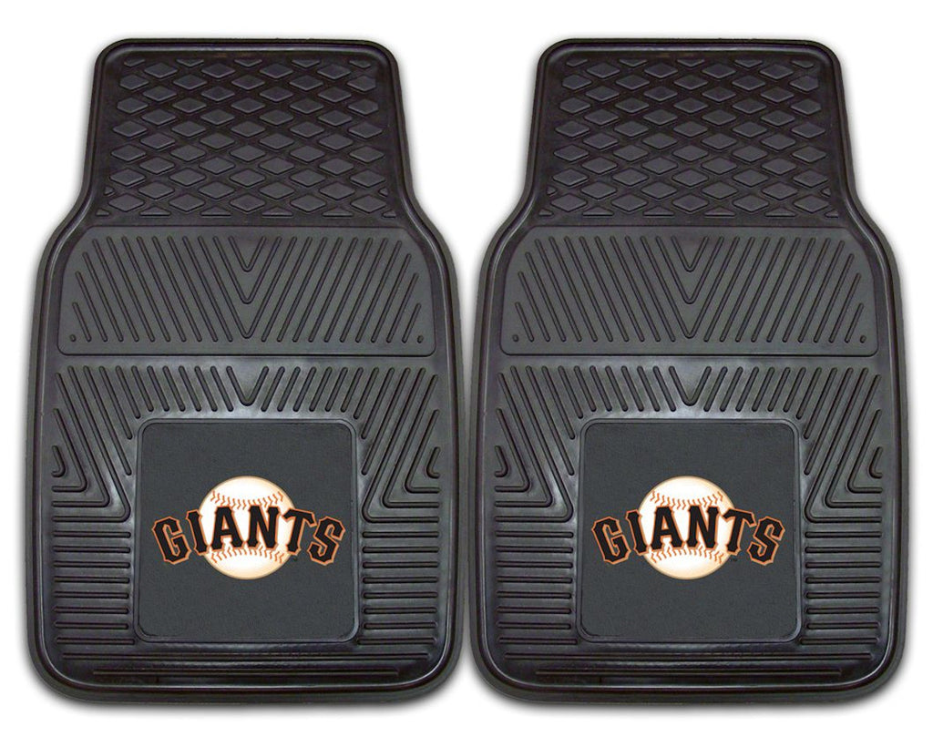 San Francisco Giants Heavy Duty 2 Piece Vinyl Car Mats