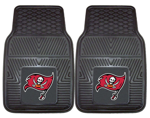 Tampa Bay Buccaneers Car Mats Heavy Duty 2 Piece Vinyl