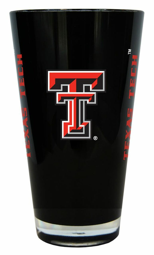 Texas Tech Red Raiders Glass 20oz Pint Plastic Insulated 