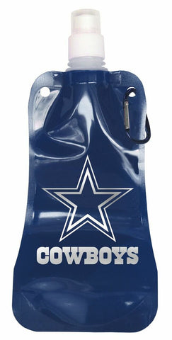 Dallas Cowboys Water Bottle 16oz Foldable 