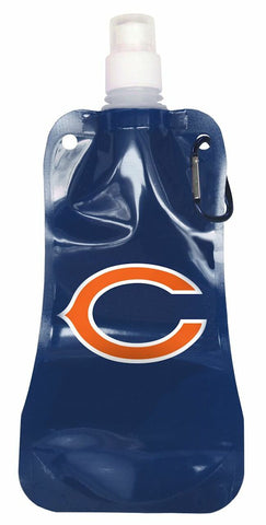 Chicago Bears Water Bottle 16oz Foldable 