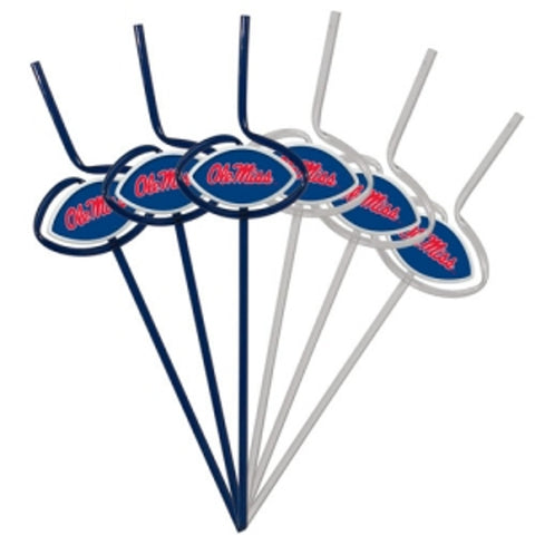 Ole Miss Rebels Team Sipper Straws CO