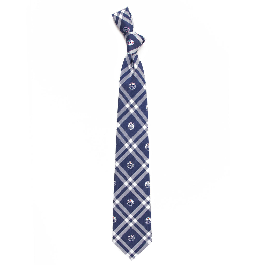  Edmonton Oilers Rhodes Style Neck Tie