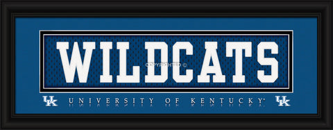 Kentucky Wildcats Print Slogan Style Stitched Uniform Wildcats