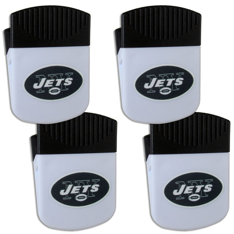 New York Jets   Chip Clip Magnet with Bottle Opener 4 pack 