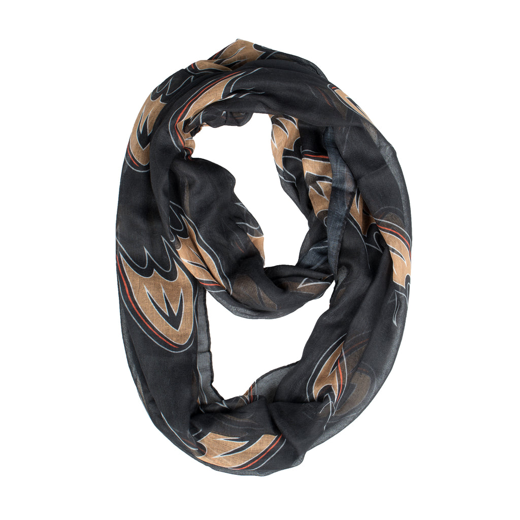 Anaheim Mighty Ducks Sheer Infinity Scarf - Std