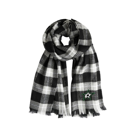 Dallas Stars Plaid Blanket -  Scarf