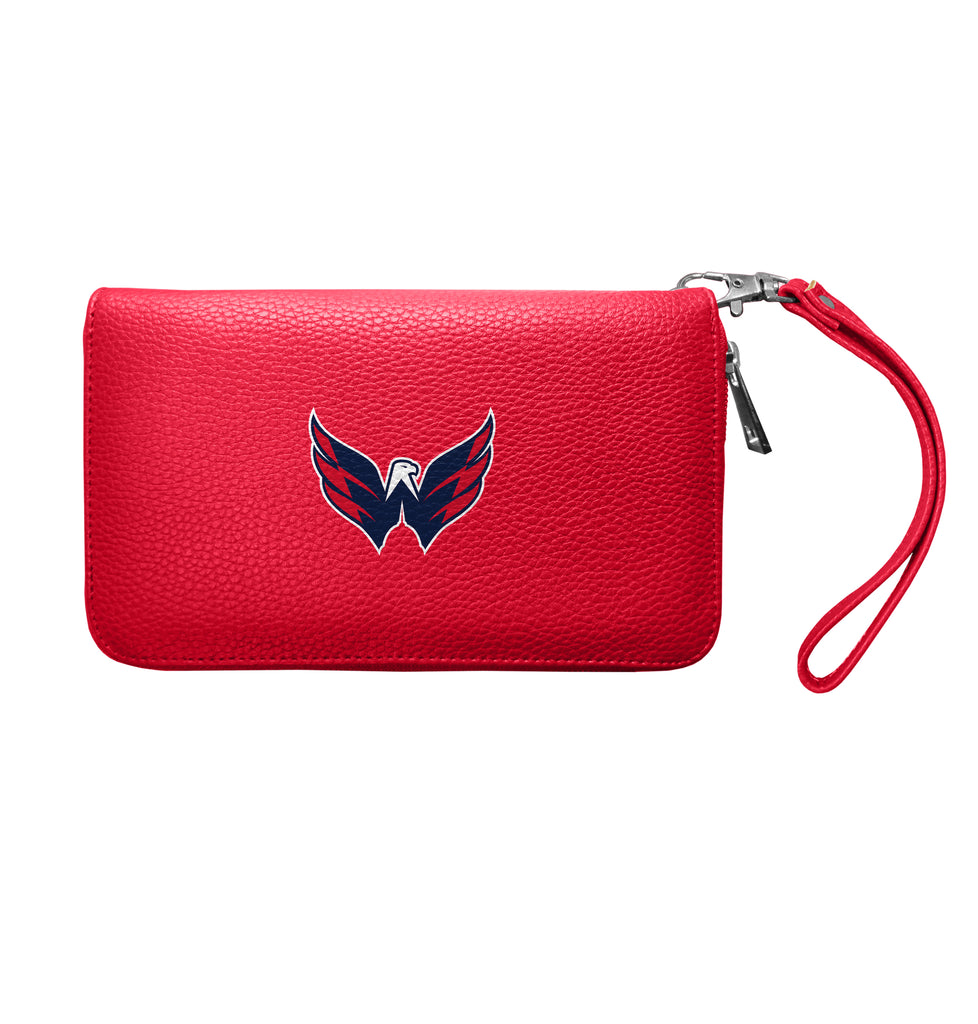 Washington Capitals Zip Organizer Wallet Pebble - Light Red