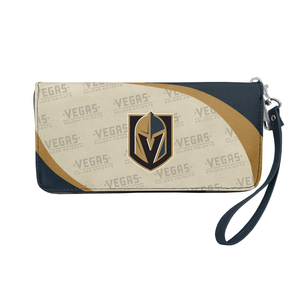 Las Vegas Golden Knights Curve Zip Organizer Wallet