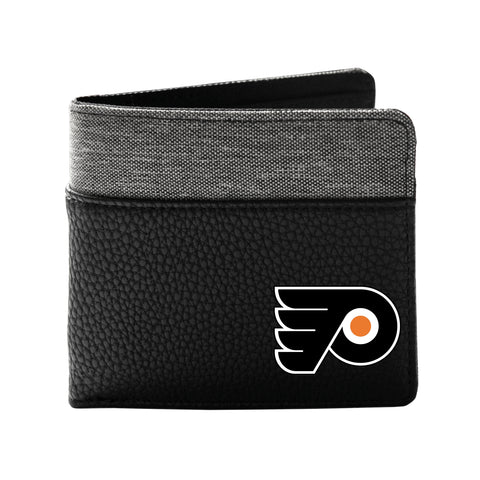 Philadelphia Flyers Pebble Bifold Wallet - Black