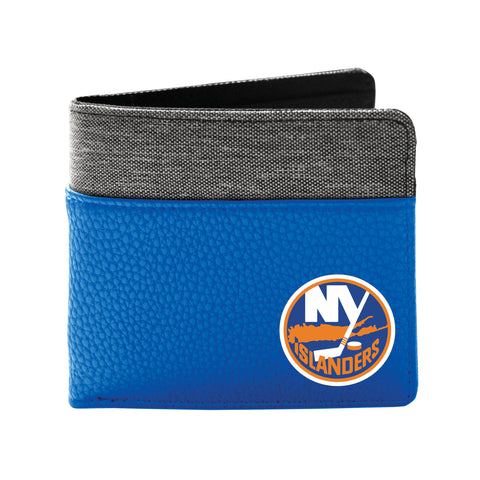 New York Islanders Pebble Bifold Wallet - Royal