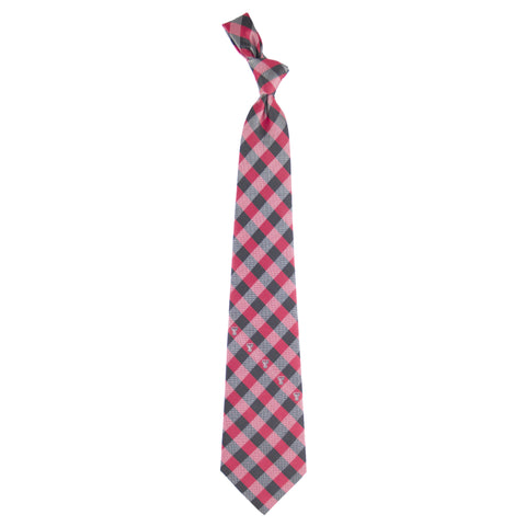  Texas Tech Red Raiders Check Style Neck Tie