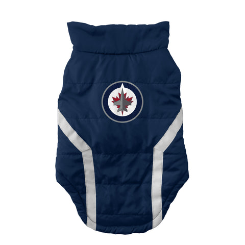 Winnipeg Jets Pet Puffer Vest