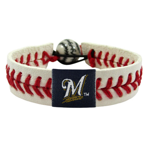 Milwaukee Brewers Bracelet Classic Baseball 