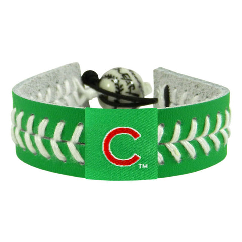 Chicago Cubs Bracelet Baseball St. Patrick's Day 