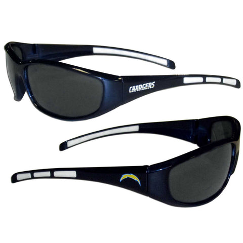 Los Angeles Chargers Sunglasses Wrap Style Special Order