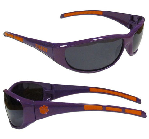 Clemson Tigers Sunglasses Wrap Style Special Order