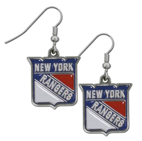 New York Rangers Dangle Earrings Special Order