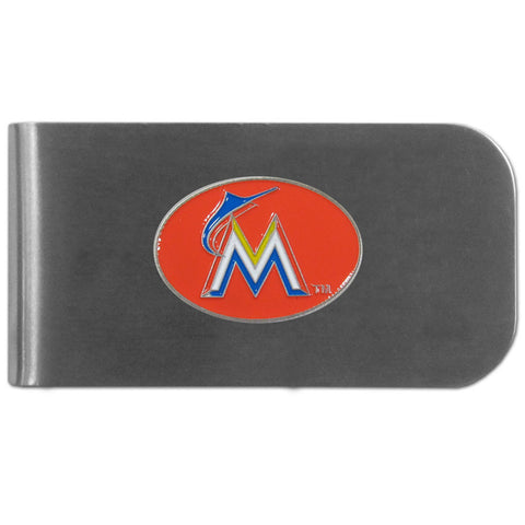 Miami Marlins Money Clip Steel CO