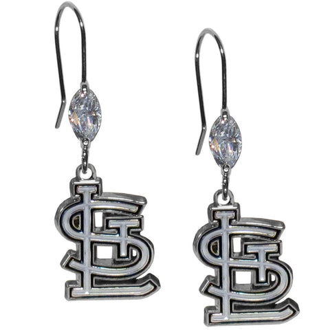 St. Louis Cardinals Earrings Fish Hook Post Style 