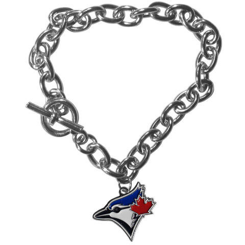 Toronto Blue Jays Bracelet Chain Link Style 