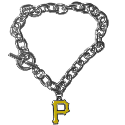 Pittsburgh Pirates Bracelet Chain Link Style CO