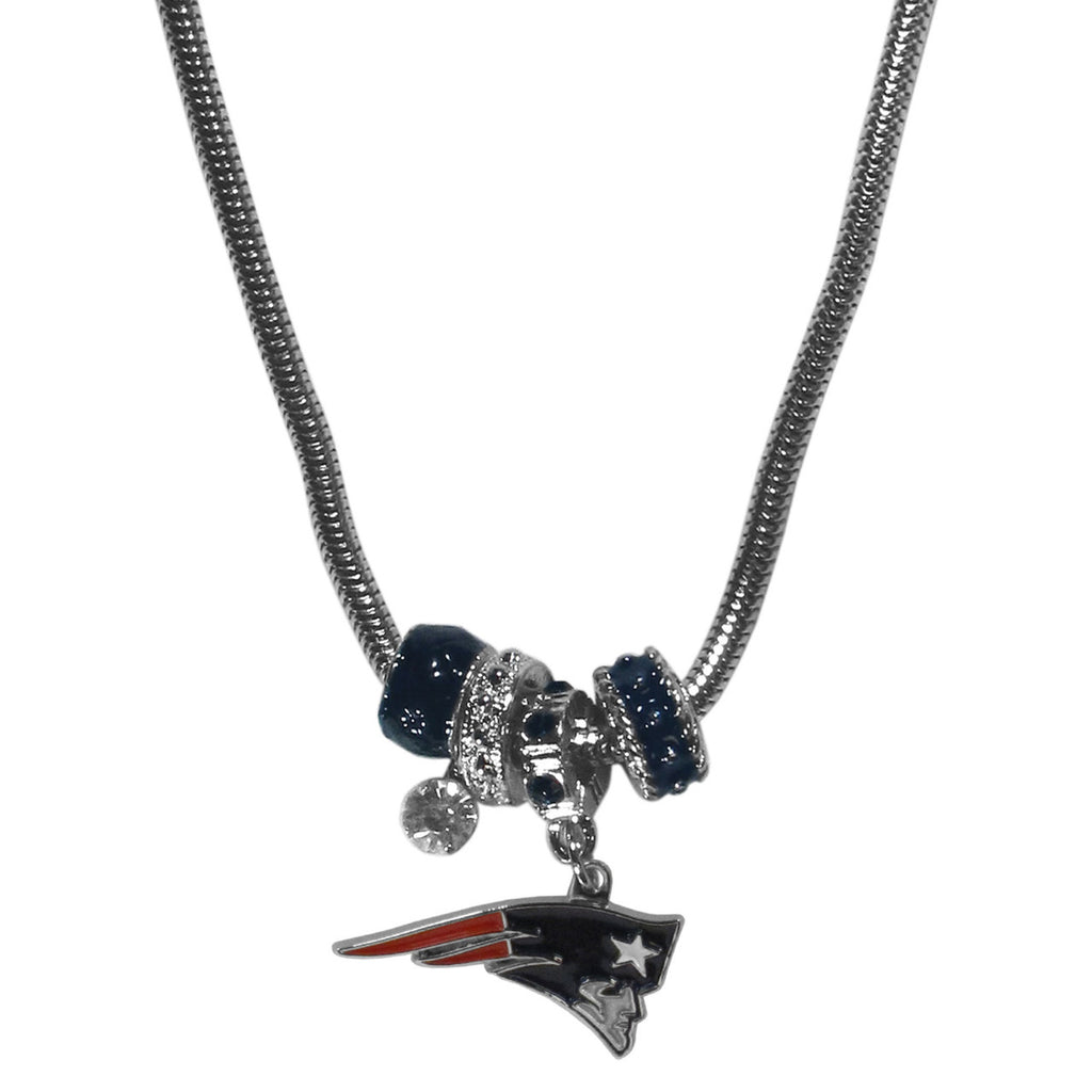 New England Patriots Necklace Euro Bead Special Order