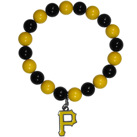 Pittsburgh Pirates Bracelet Bead Style 