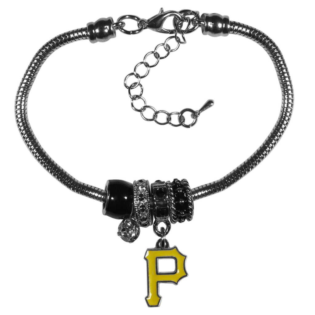 Pittsburgh Pirates Bracelet Euro Bead Style 