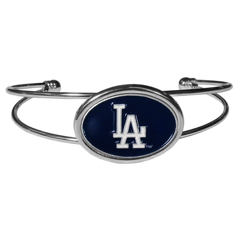 Los Angeles Dodgers Bracelet Double Bar Cuff 