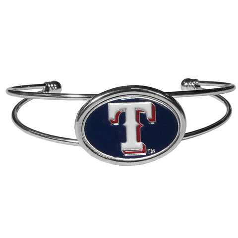 Texas Rangers Bracelet Double Bar Cuff 