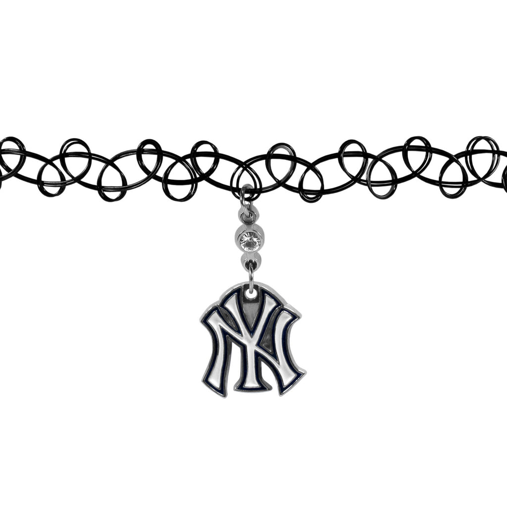 New York Yankees Necklace Knotted Choker 
