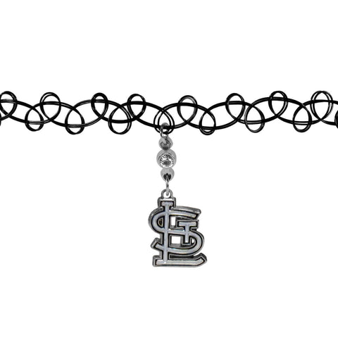 St. Louis Cardinals Necklace Knotted Choker CO