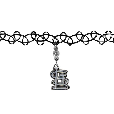 St. Louis Cardinals Necklace Knotted Choker 