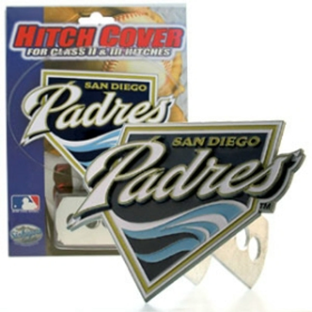 San Diego Padres Trailer Hitch Cover Logo