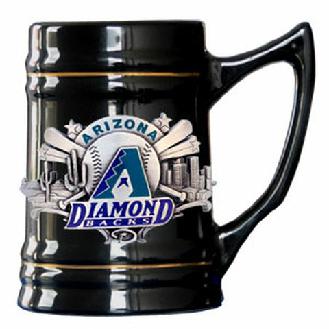 Arizona Diamondbacks Stein 18oz Black 