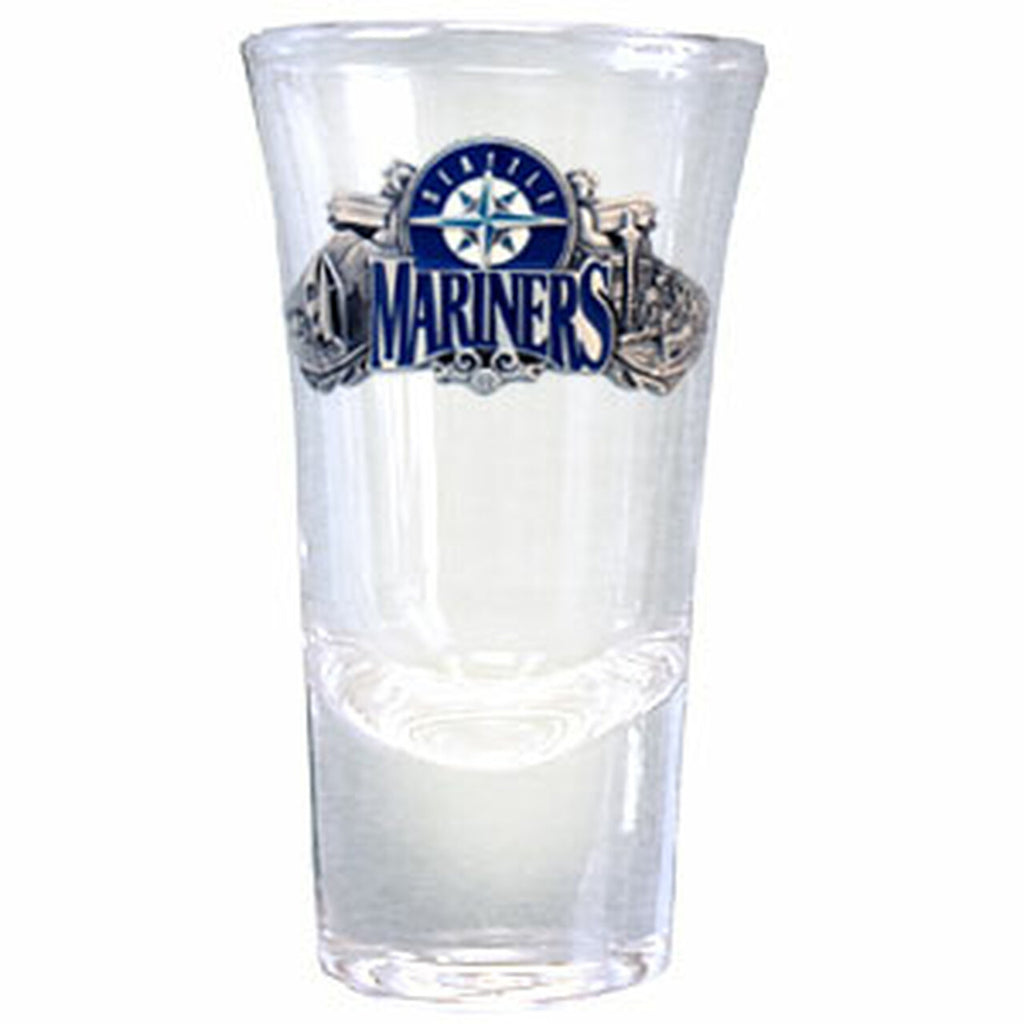 Seattle Mariners Glass Shot Flared 