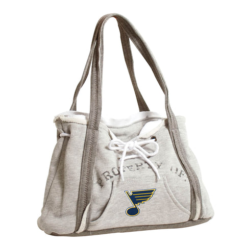 St. Louis Blues Hoodie Purse - Grey