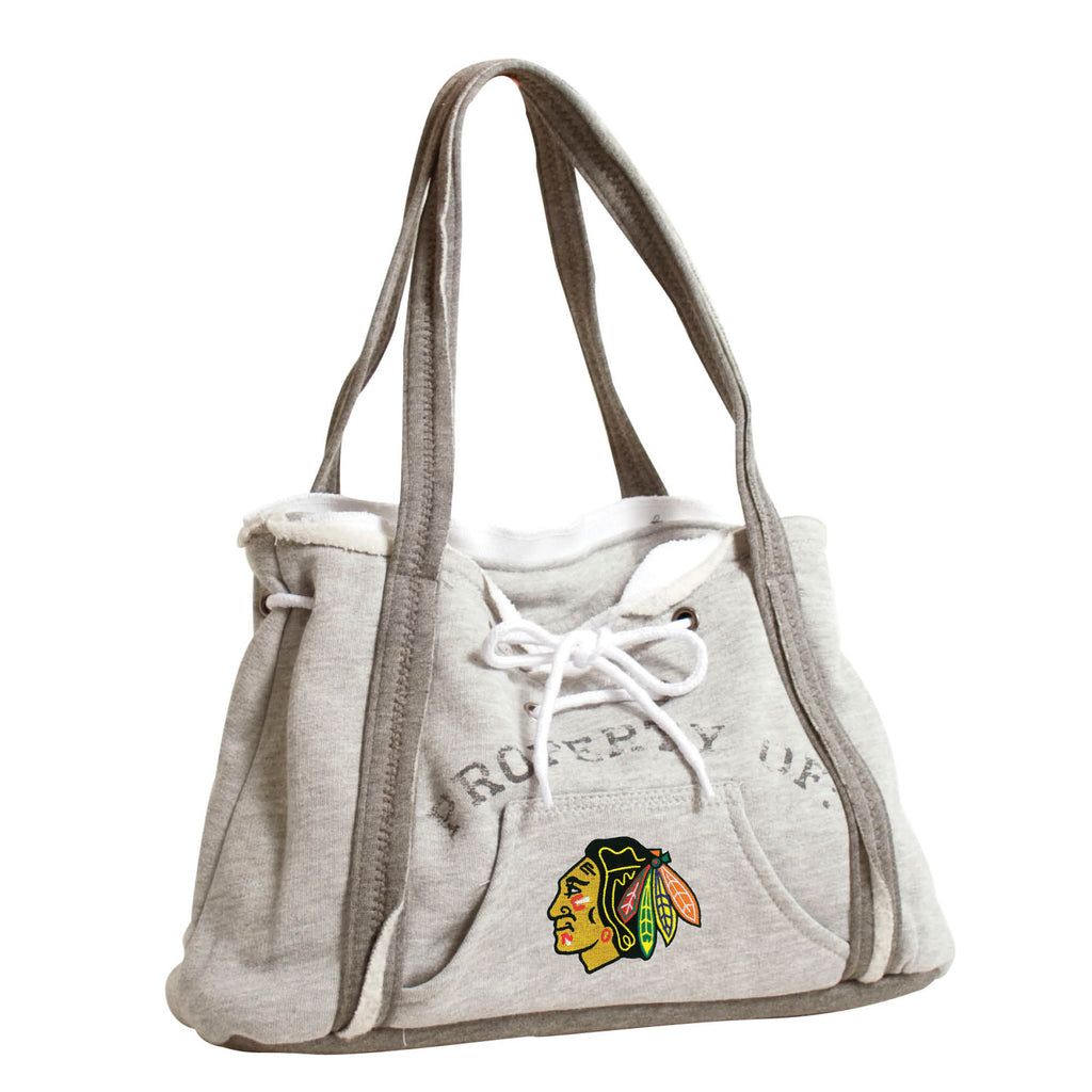 Chicago Blackhawks Hoodie Purse - Grey