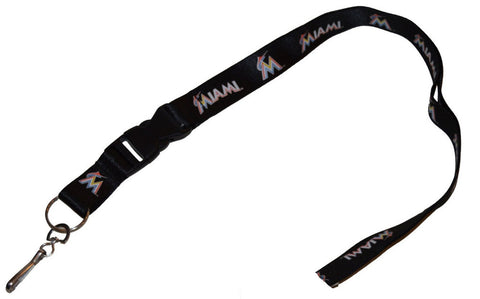 Miami Marlins Lanyard Breakaway with Key Ring Special Order