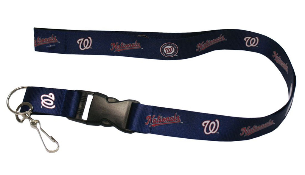 Washington Nationals Lanyard Breakaway with Key Ring Special Order