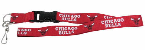 Chicago Bulls Lanyard Breakaway with Key Ring Special Order