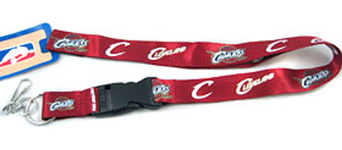Cleveland Cavaliers Lanyard Breakaway with Key Ring Special Order