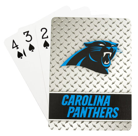 Carolina Panthers Playing Cards Diamond Plate Special Order