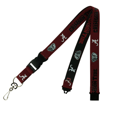 Alabama Crimson Tide Lanyard Two Tone