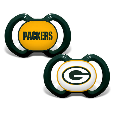 Green Bay Packers s Pacifier 2 Pack