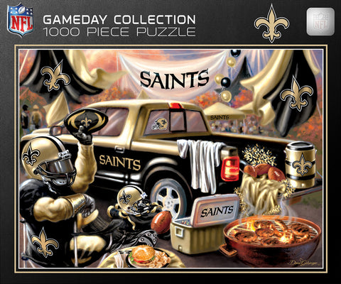 New Orleans Saints Puzzle 1000 Piece Gameday Design