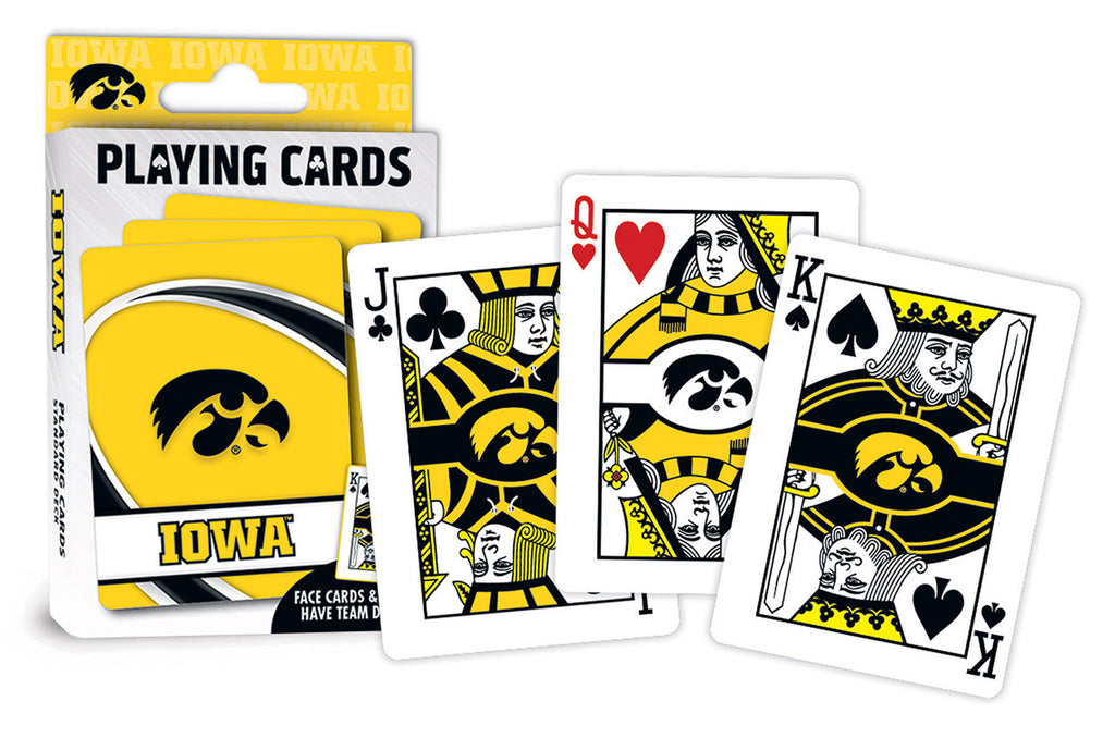 Iowa Hawkeyes Playing Cards Logo