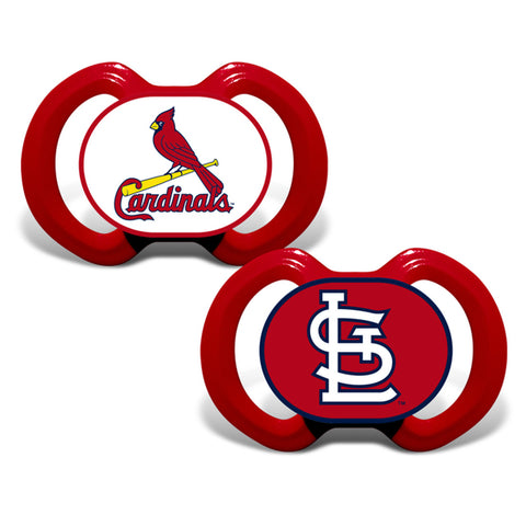 St. Louis Cardinals Pacifier 2 Pack