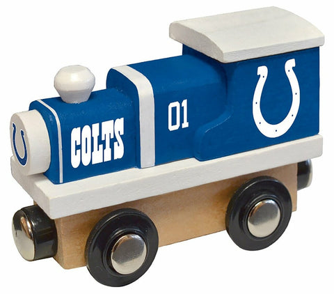 Indianapolis Colts Wooden Toy Train 